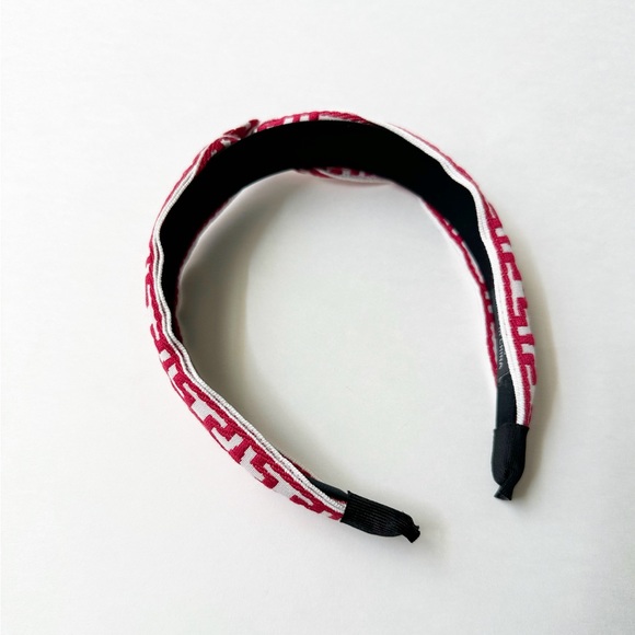 That Girl Headband - Black/White or Magenta/White Patterned Headband - Picture 6 of 10